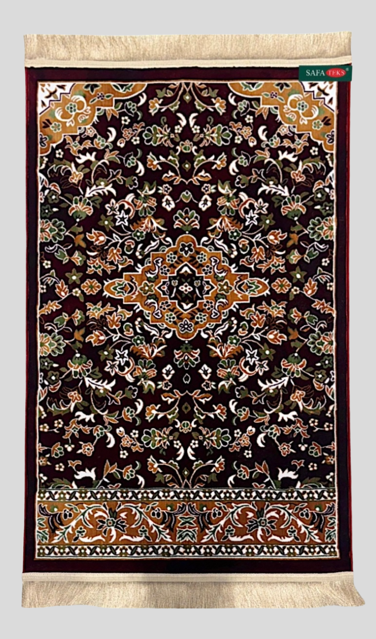 سجادة صلاة ريحان عنابية